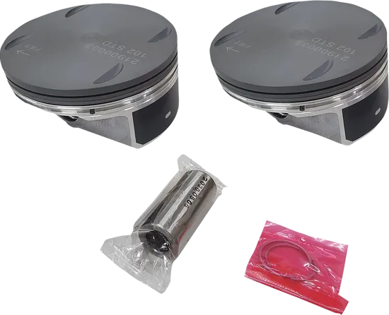 DS Piston Kit 3.937in Std Bore 10.0:1