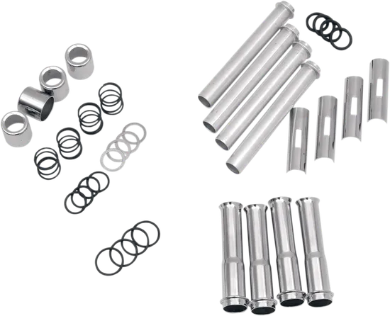 DS Chrome Pushrod Tube Cover Kit