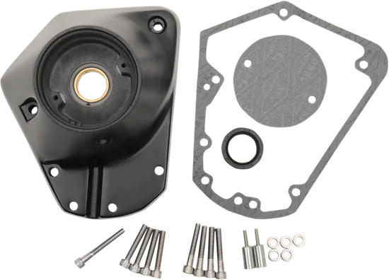 DS Satin Black Aluminum Cam Shaft Cover Kit