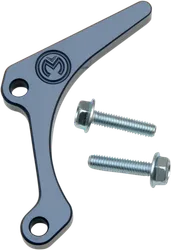 Moose Silver Aluminum Case Saver Chain Guard Kawasaki KX250 2005-2007