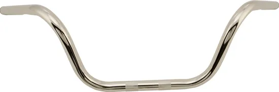 Harddrive Steel Chrome 1in H Bar Ape Hanger Handlebars 8in Rise
