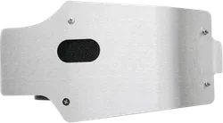 Works MX Aluminum Silver Chassis Belly Skid Plate