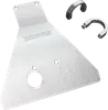 Works MX Aluminum Silver Chassis Belly Skid Plate