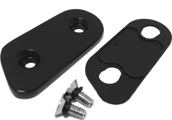 Harddrive Satin Black Aluminum Primary Chain Inspection Cover