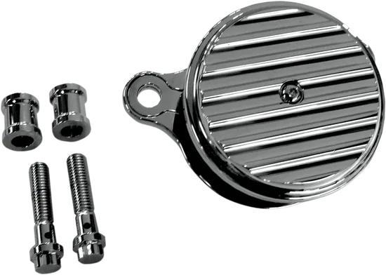 Joker High Performance Air Filter Cleaner Assembly Finned Chrome