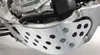 Works MX Aluminum Silver Chassis Belly Skid Plate