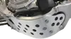 Works MX Aluminum Silver Chassis Belly Skid Plate
