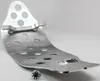 Works MX Aluminum Silver Chassis Belly Skid Plate