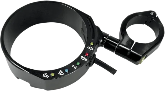 Speedometer Relocation Bracket w EZ Mount 39mm Fork