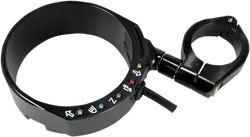 Speedometer Relocation Bracket w EZ Mount 39mm Fork