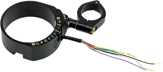 Speedometer Relocation Bracket w EZ Mount 39mm Fork