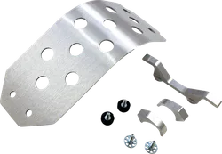 Works MX Aluminum Silver Chassis Belly Skid Plate