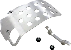 Works MX Aluminum Silver Chassis Belly Skid Plate