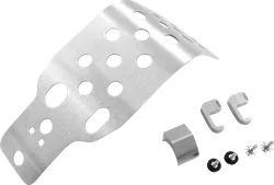 Works MX Aluminum Silver Chassis Belly Skid Plate