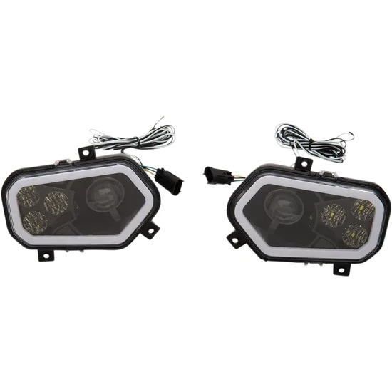 LED Headlight - RZR800/900 - Black 2