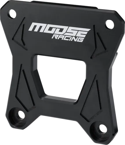 Moose Black Billet Radius Rod Plate