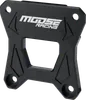 Moose Black Billet Radius Rod Plate