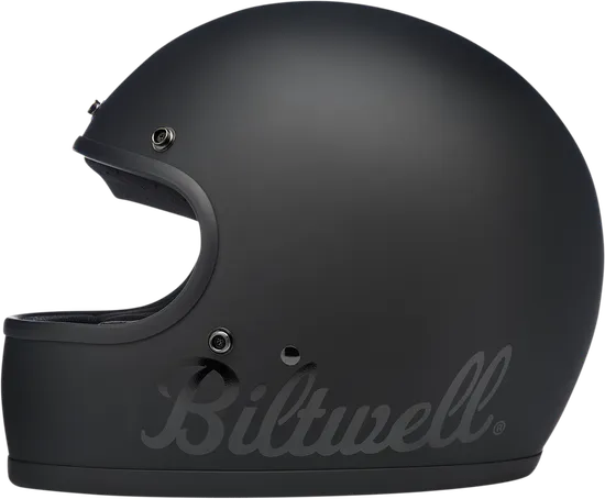 Biltwell Inc. Adult Unisex Factory Gringo Helmet Full Face XS Black