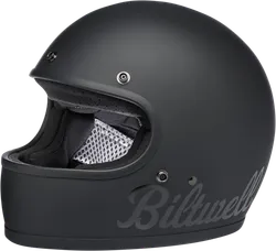 Biltwell Inc. Adult Unisex Factory Gringo Helmet Full Face XS Black