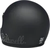 Biltwell Inc. Adult Unisex Factory Gringo Helmet Full Face XS Black