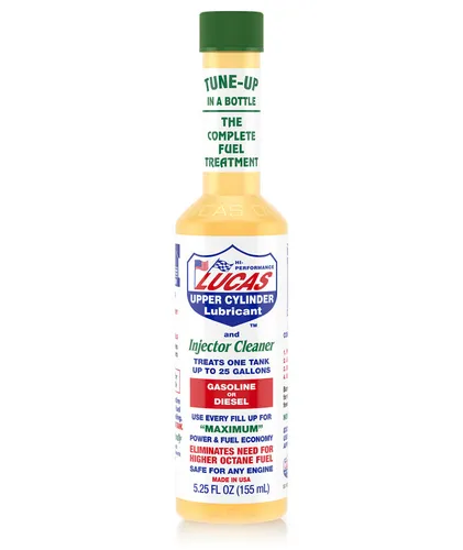 Lucas Gasoline Diesel LPG Fuel Treatment Injector Cleaner 5.25oz