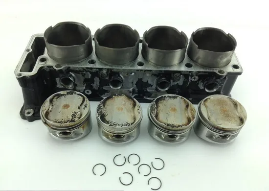 Engine Cylinder Jug W Piston 1999 Kawasaki Concours 1000 ZG1000A 1163