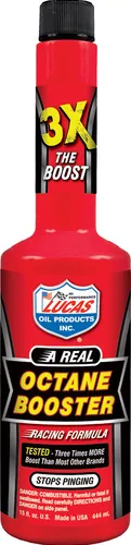 Lucas Racing Formula Octane Booster Fuel Additive 15oz Carb or EFI