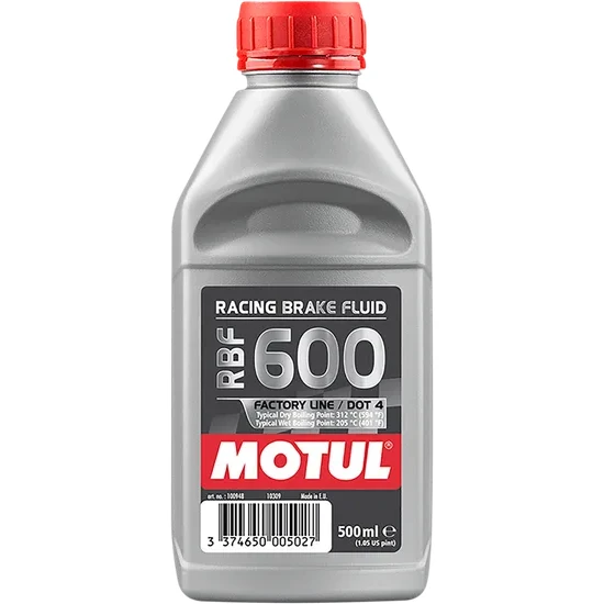 Motul RBF 600 Racing Synthetic Brake Fluid 16.9 Fl Oz 500 ml 4