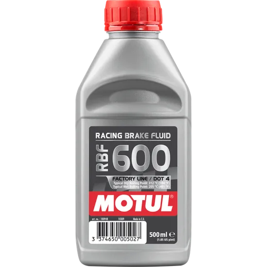 Motul RBF 600 Racing Synthetic Brake Fluid 16.9 Fl Oz 500 ml 2