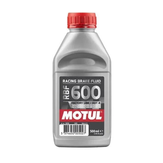 Motul RBF 600 Racing Synthetic Brake Fluid 16.9 Fl Oz 500 ml 3