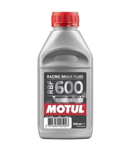 Motul RBF 600 Racing Synthetic Brake Fluid 16.9 Fl Oz 500 ml