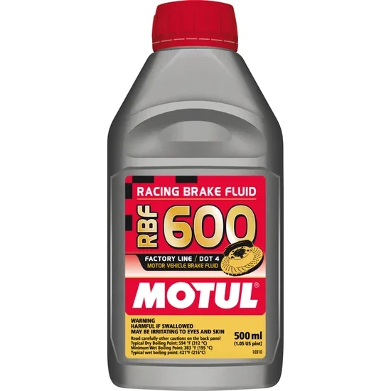 Motul RBF 600 Racing Synthetic Brake Fluid 16.9 Fl Oz 500 ml 5