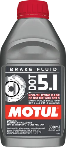 Motul DOT 5.1 Synthetic Brake Fluid 16.9 FL Oz