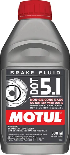 Motul DOT 5.1 Synthetic Brake Fluid 16.9 FL Oz