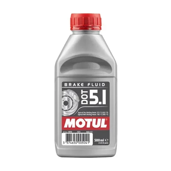 Motul DOT 5.1 Synthetic Brake Fluid 16.9 FL Oz 5