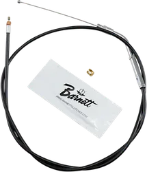 Barnett Black Vinyl Throttle Cable +6