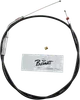 Barnett Black Vinyl Throttle Cable +6