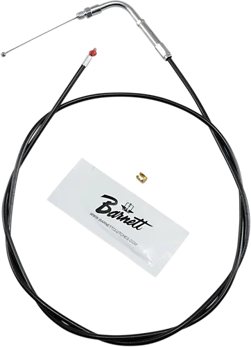 Barnett Black Vinyl Throttle Cable +6