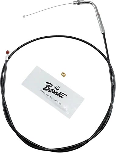 Barnett Black Vinyl Throttle Cable +6
