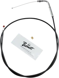 Barnett Black Vinyl Throttle Cable +6