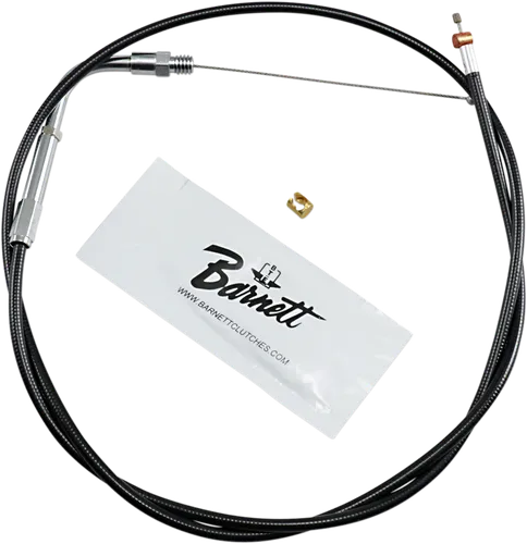Barnett Black Vinyl Throttle Cable +6