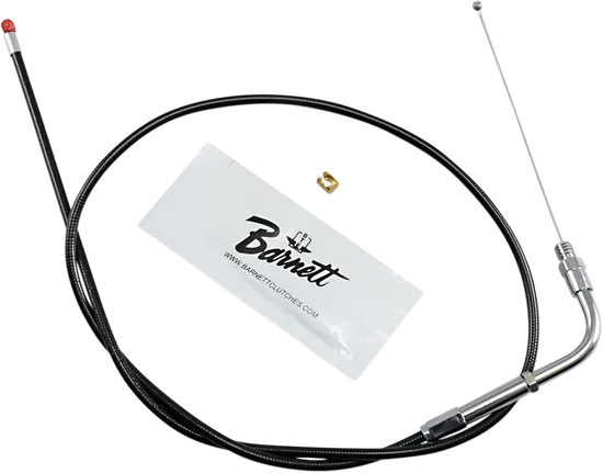Barnett Black Vinyl Throttle Cable