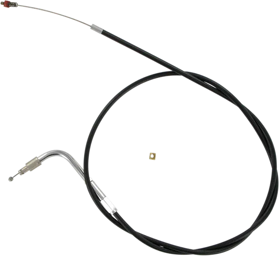 Barnett Black Vinyl Throttle Cable +6