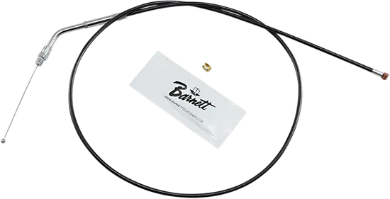 Barnett Black Vinyl Throttle Cable +6