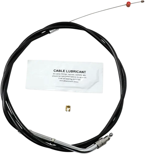Barnett Black Vinyl Throttle Cable +6