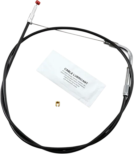 Barnett Black Vinyl Throttle Cable +6