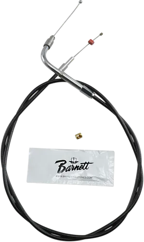 Barnett Black Vinyl Throttle Cable +6