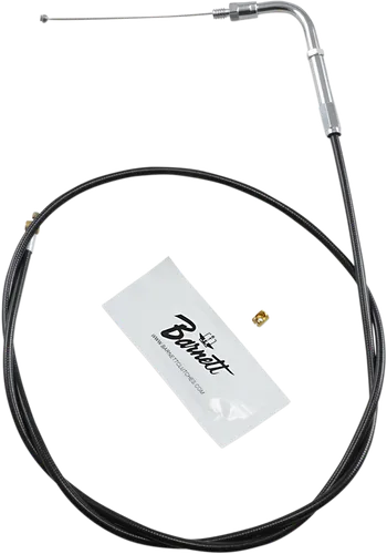Barnett Black Vinyl Throttle Cable +6