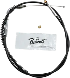 Barnett Black Vinyl Throttle Idle Cable +6in