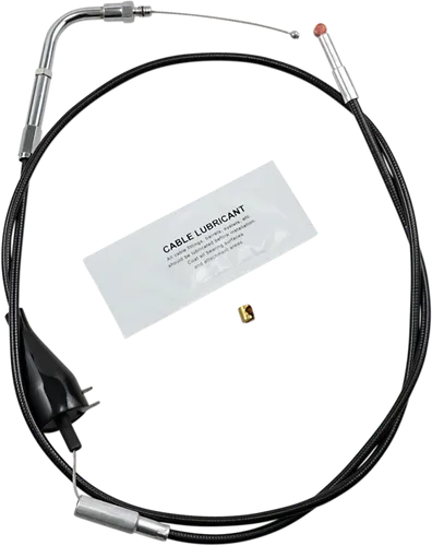 Barnett Black Vinyl Throttle Idle Cable